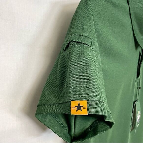 Outsideca‎ Tactical Shirt Mens 2XLHook & Loop Sleeve Patch Solid Green Shooting - Picture 4 of 15